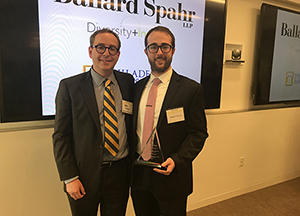 Matt Mecoli received 2017 Rosenblum Award from Philadelphia Bar Association